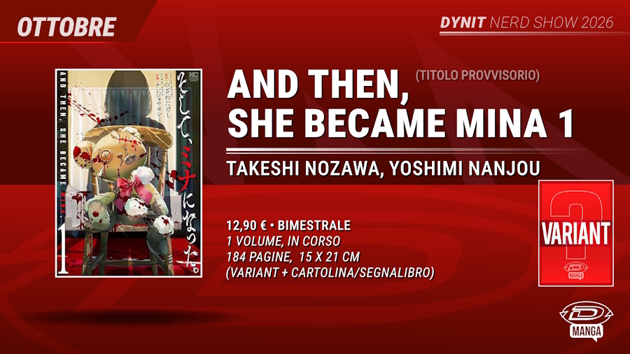 Dynit: gli annunci manga e anime dal Nerd Show 2026 Dynit: gli annunci manga e anime dal Nerd Show 2026